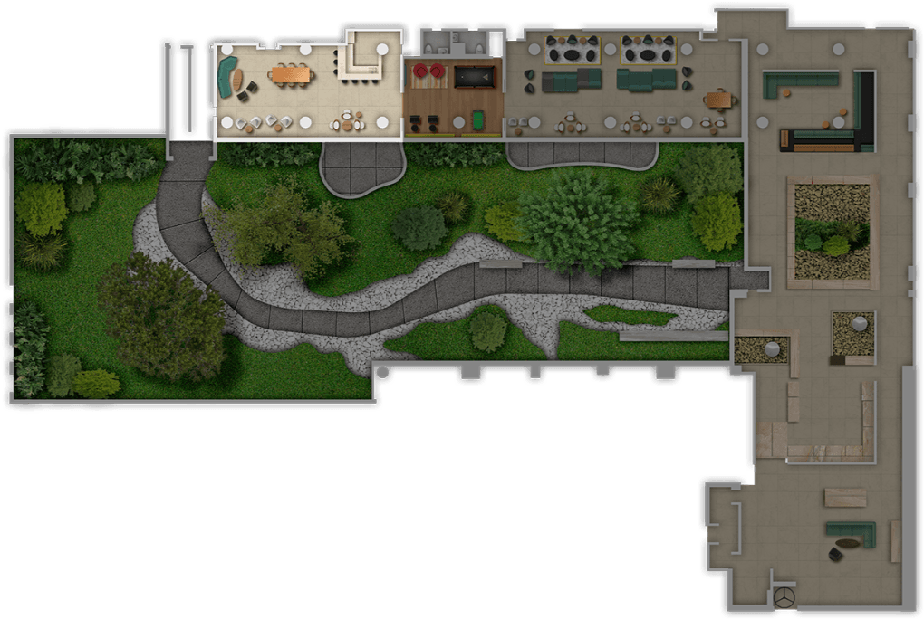 Building 1 - interactive section