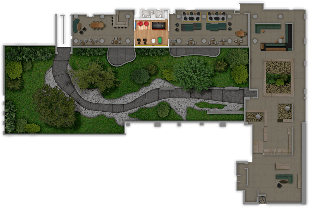 Building 1 - interactive section