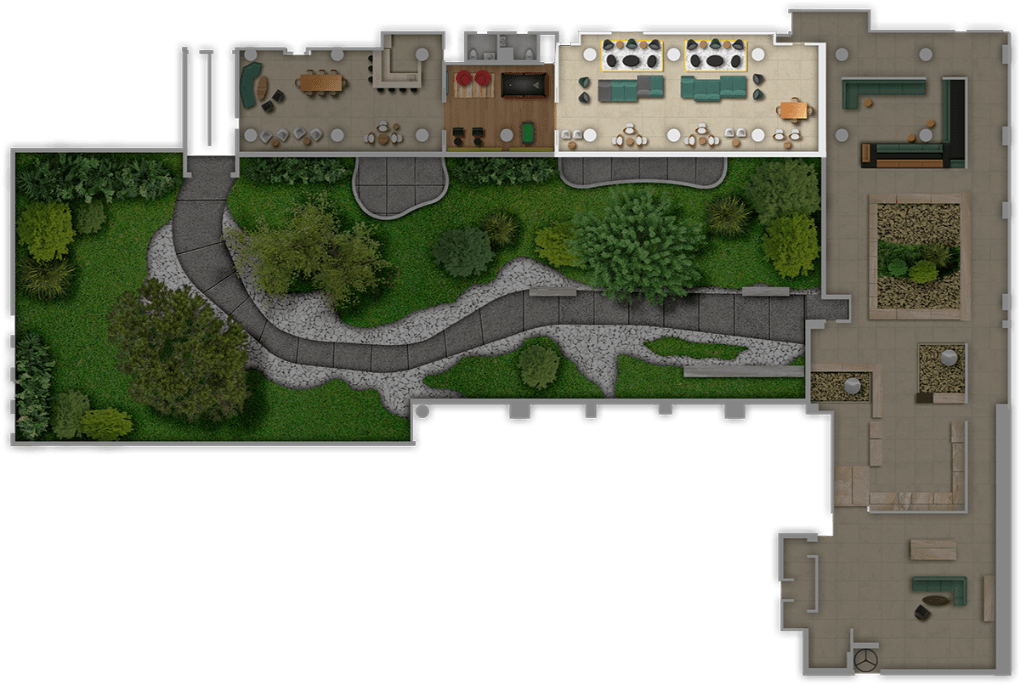 Building 1 - interactive section