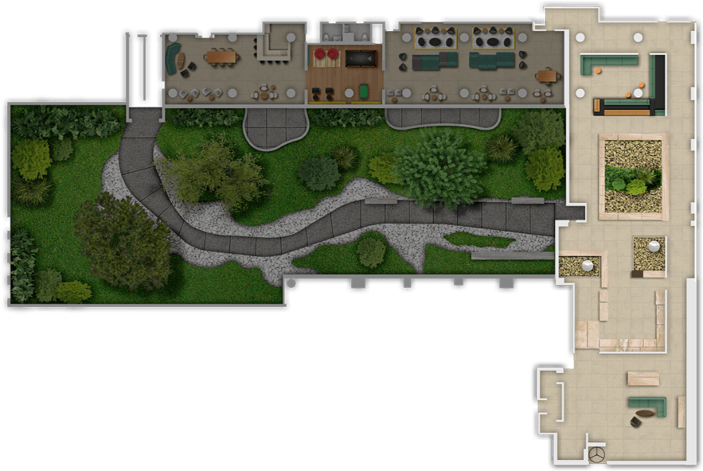 Building 1 - interactive section