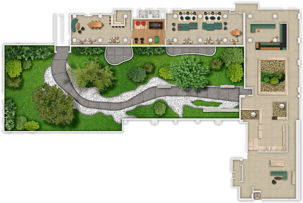 Building 1 - interactive section