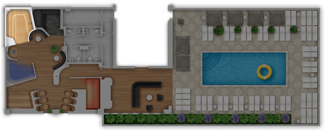 Building 2 - interactive section