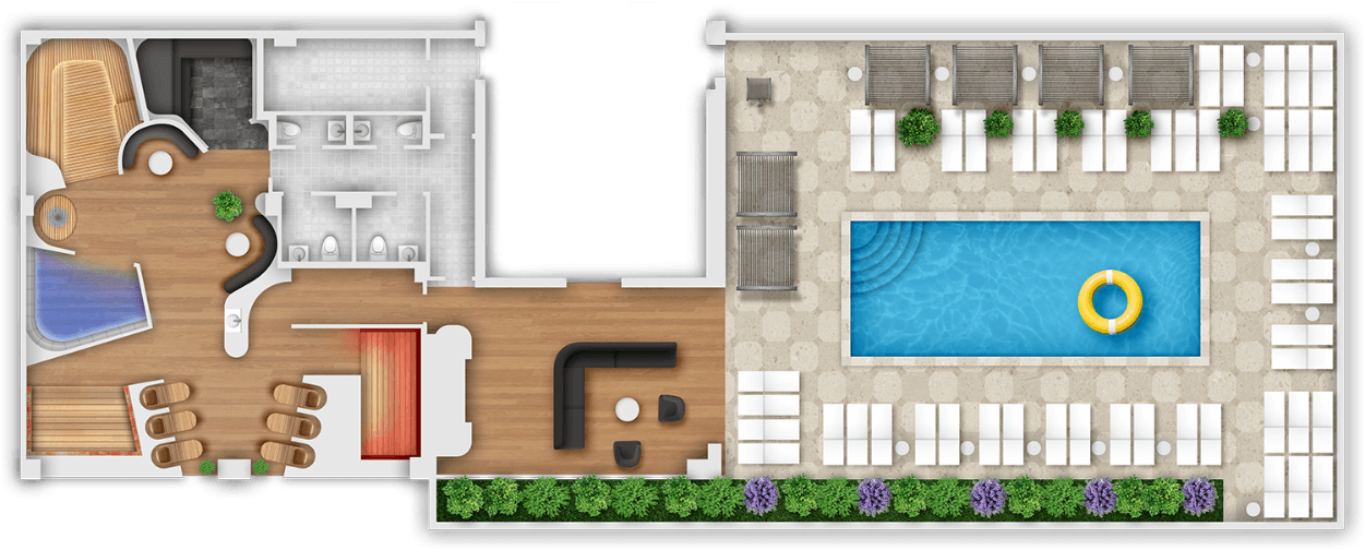 Building 2 - interactive section