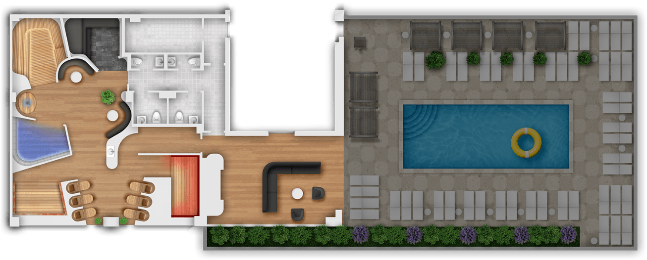 Building 2 - interactive section