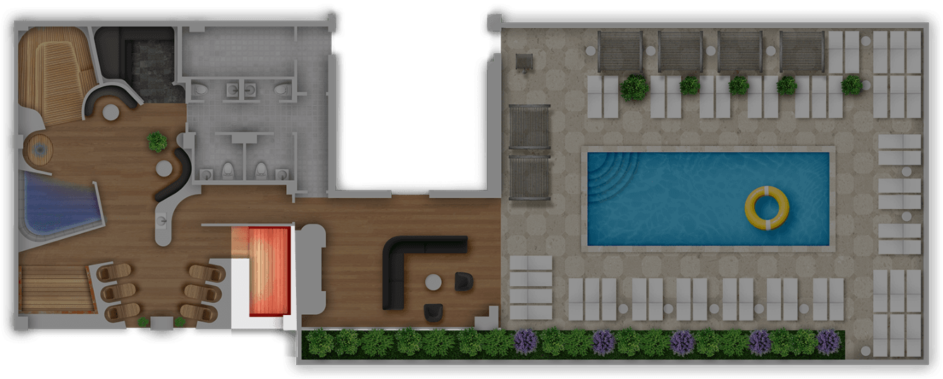 Building 2 - interactive section