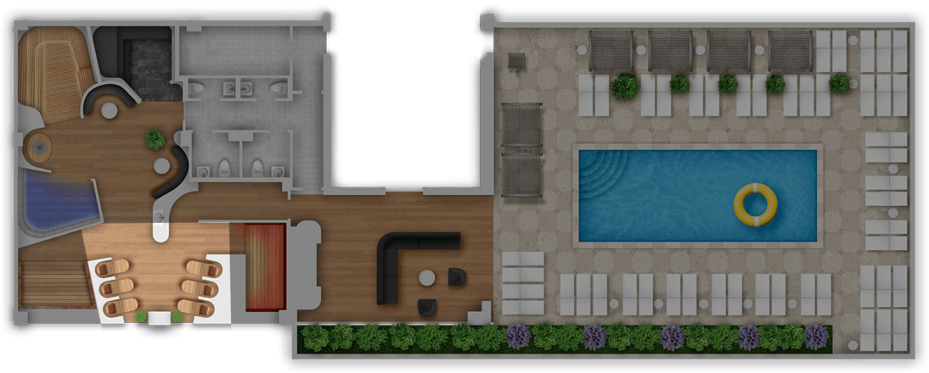 Building 2 - interactive section